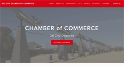 Desktop Screenshot of delcitychamber.com