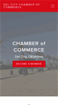 Mobile Screenshot of delcitychamber.com